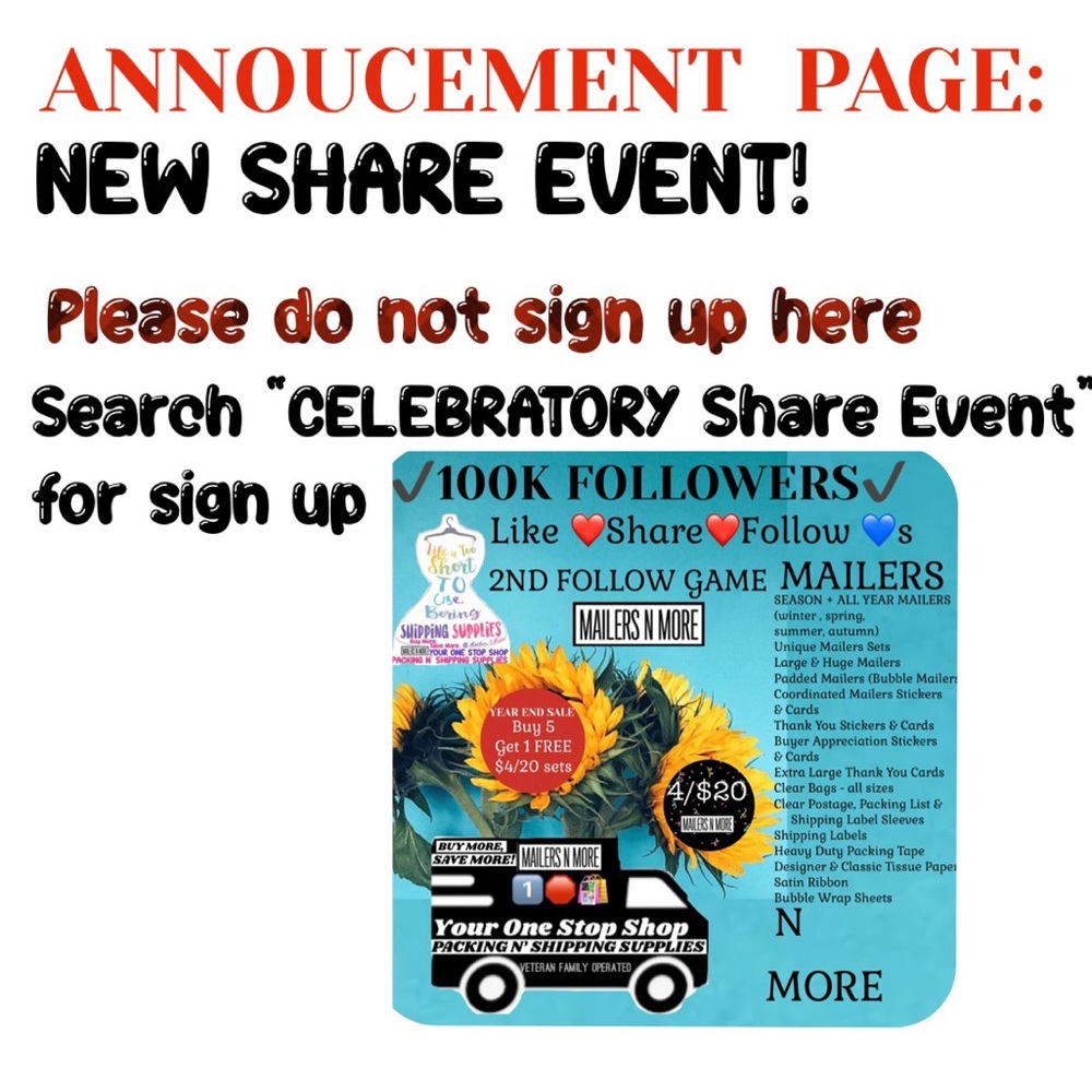 Increase closet activity & make that sale! pls do not sign up here ANNOUNCEMENT - Picture 13 of 13